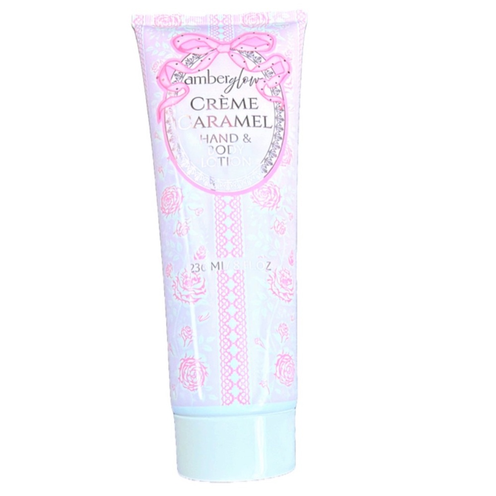New Amber Glow Crème Caramel Hand & Body Lotion